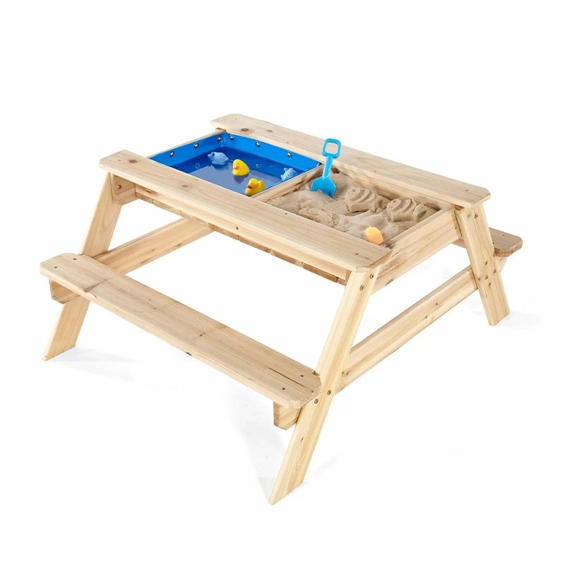 Surfside Wooden Sand & Water Picnic Table